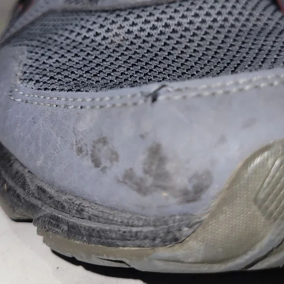 Asics GEL Venture 8 Trail Running shoes, Grey/Red/Black, 101B396, Men's sz 10.5 - Picture 10 of 14